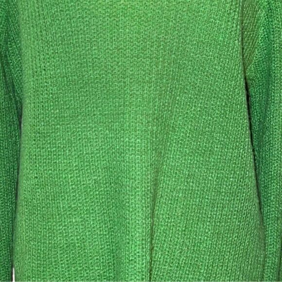 Misslook awesome pretty green cotton/acrylic blend warm winter sweater! - Picture 7 of 11